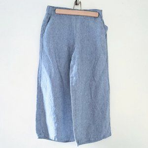 Linen, J. Jill, Size xs, Light blue wide leg pants